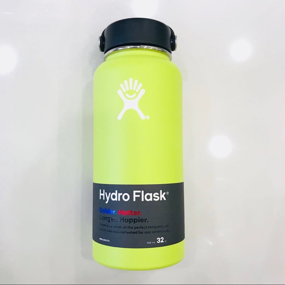 ISO citron hydro flask 32 oz